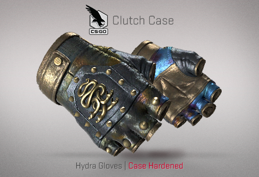 Clutch case Hydra Gloves Case Hardened